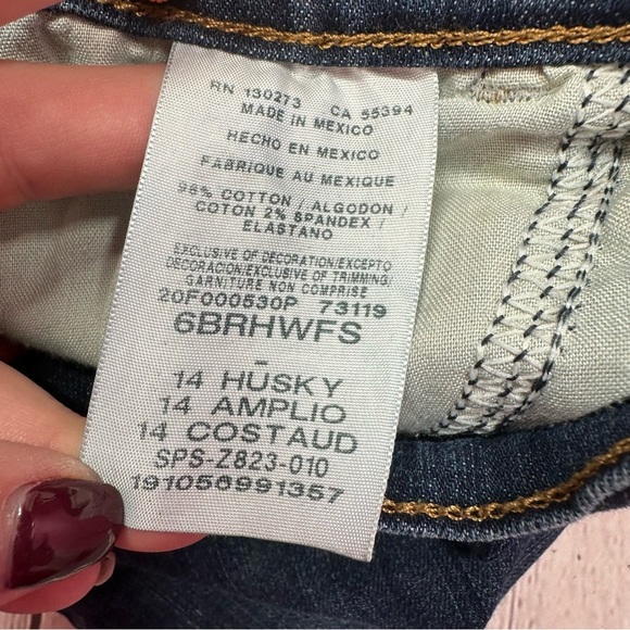 wrangler cowboy western 5 star classic bootcut jeans 6BRHWFS boys sz 14 HUSKY - Picture 3 of 7